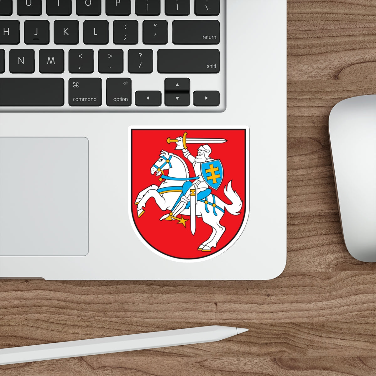 Coat of arms of Lithuania STICKER Vinyl Die-Cut Decal-The Sticker Space