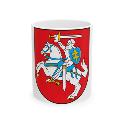 Coat of arms of Lithuania - White Coffee Mug