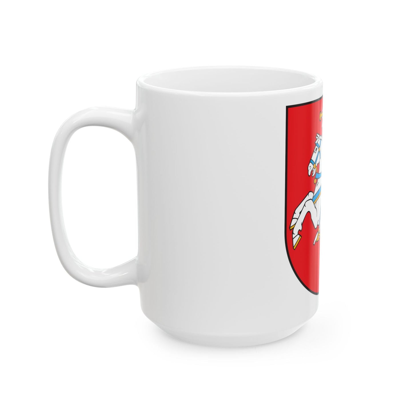 Coat of arms of Lithuania - White Coffee Mug