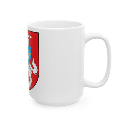 Coat of arms of Lithuania - White Coffee Mug