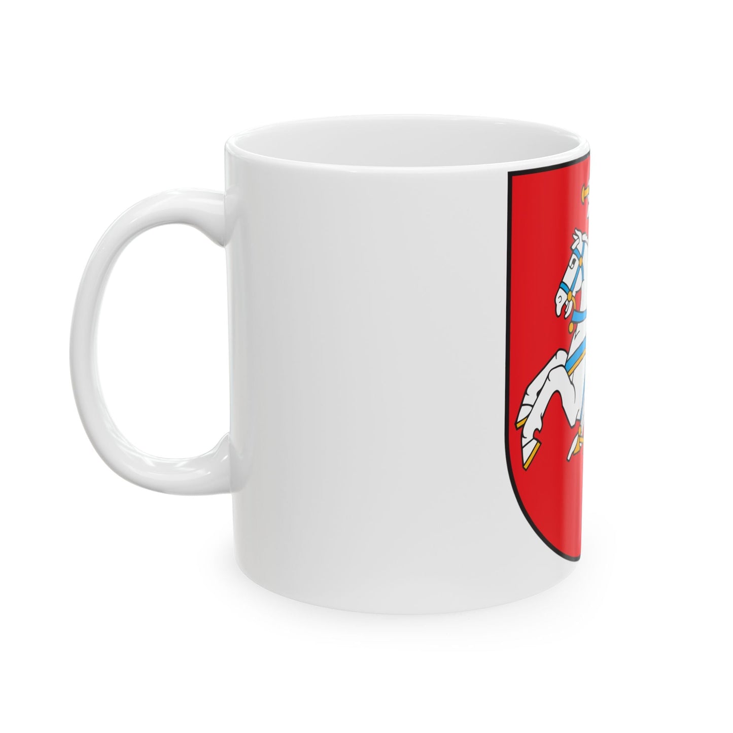 Coat of arms of Lithuania - White Coffee Mug