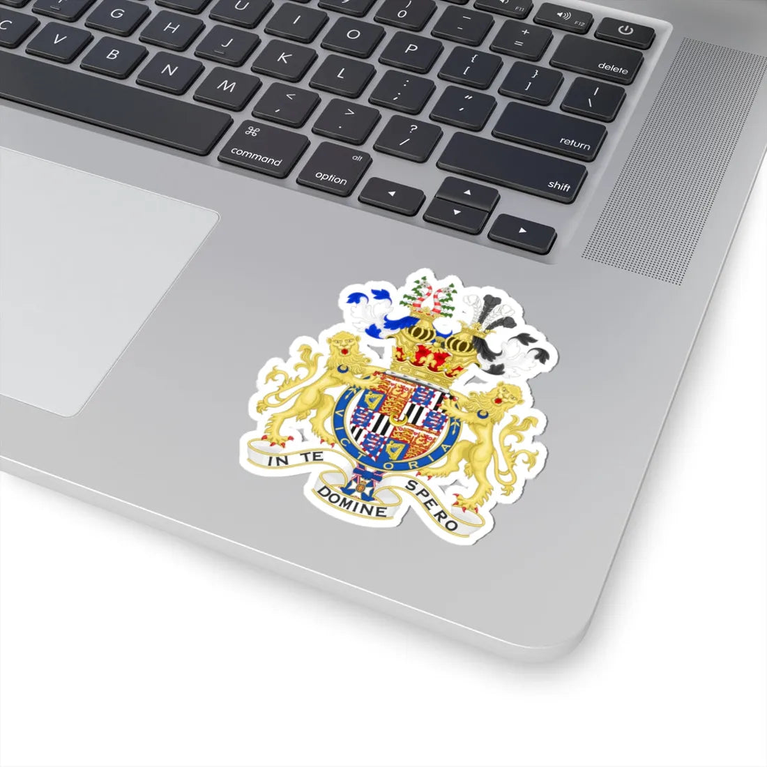 Coat of Arms of Lord Leopold Mountbatten (Spain) (Coat of Arms) STICKER Vinyl Kiss-Cut Decal - The Sticker Space
