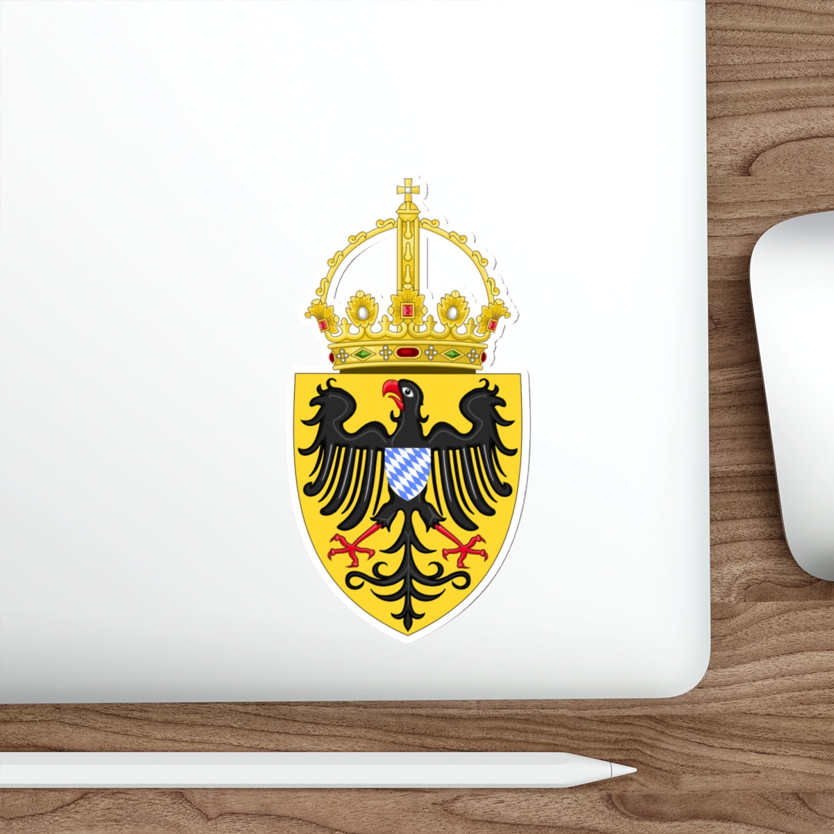 Coat of arms of Louis IV, Holy Roman Emperor STICKER Vinyl Die-Cut Decal-The Sticker Space