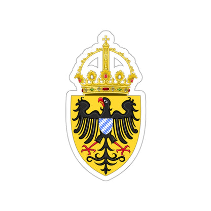 Coat of arms of Louis IV, Holy Roman Emperor STICKER Vinyl Die-Cut Decal-White-The Sticker Space