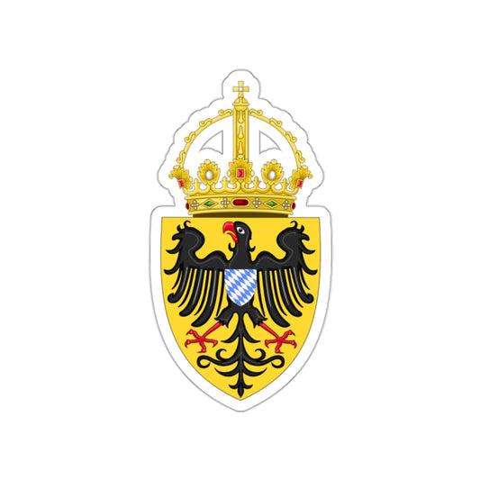 Coat of arms of Louis IV, Holy Roman Emperor STICKER Vinyl Die-Cut Decal-White-The Sticker Space