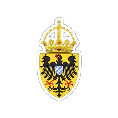 Coat of arms of Louis IV, Holy Roman Emperor STICKER Vinyl Die-Cut Decal-White-The Sticker Space