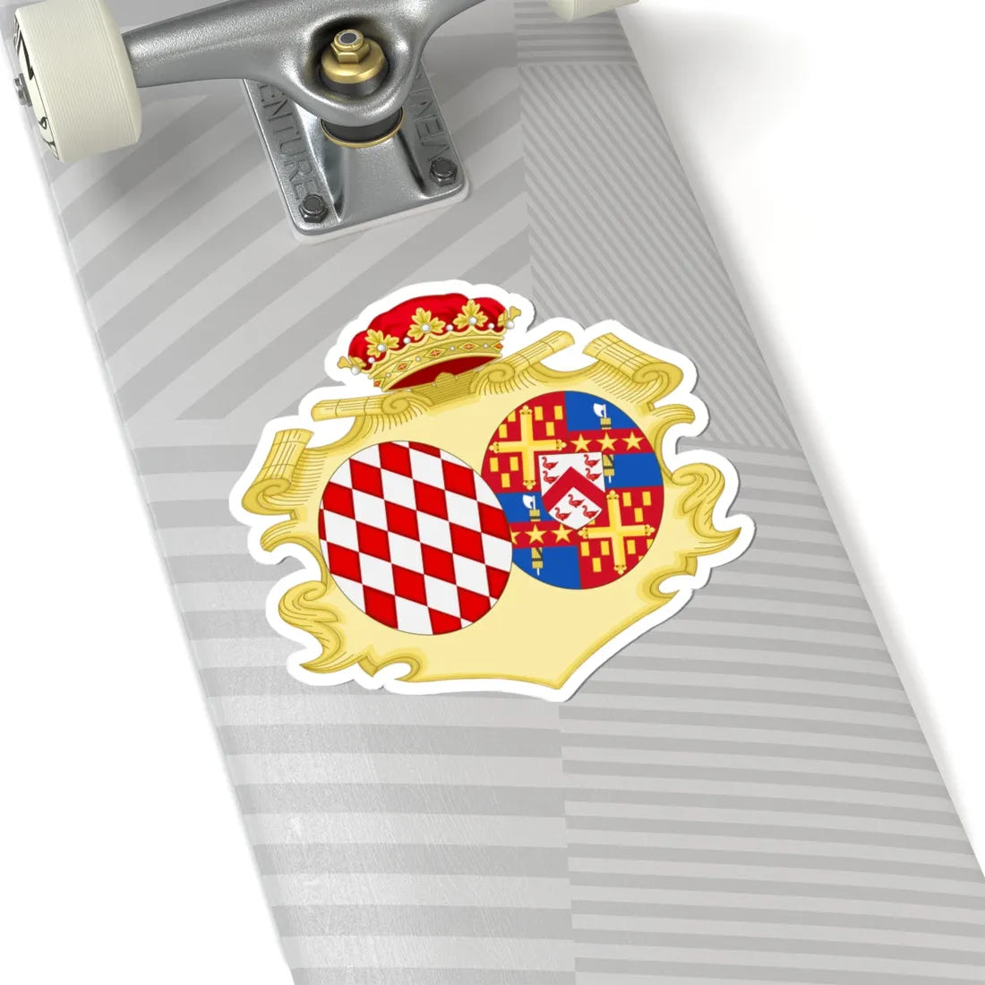 Coat of Arms of Louise Princess of Monaco (Spain) (Coat of Arms) STICKER Vinyl Kiss-Cut Decal - The Sticker Space