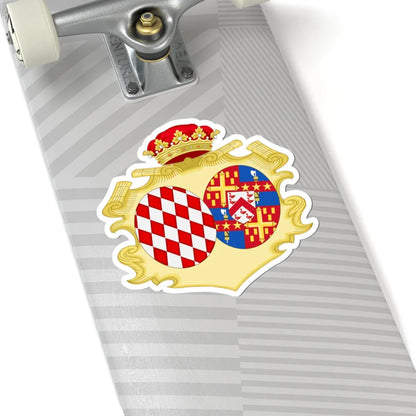 Coat of Arms of Louise Princess of Monaco (Spain) (Coat of Arms) STICKER Vinyl Kiss-Cut Decal - The Sticker Space