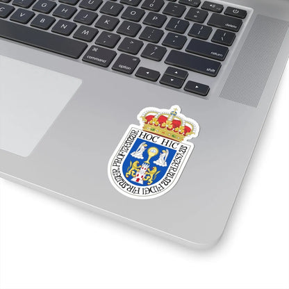 Coat of Arms of Lugo 2012 (Spain) (Coat of Arms) STICKER Vinyl Kiss-Cut Decal - The Sticker Space