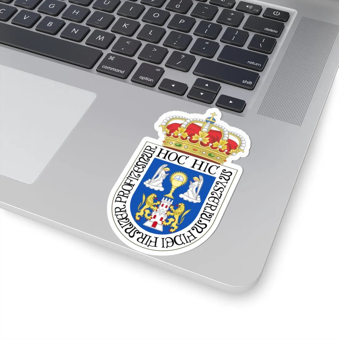 Coat of Arms of Lugo 2012 (Spain) (Coat of Arms) STICKER Vinyl Kiss-Cut Decal - The Sticker Space