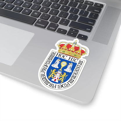 Coat of Arms of Lugo 2012 (Spain) (Coat of Arms) STICKER Vinyl Kiss-Cut Decal - The Sticker Space