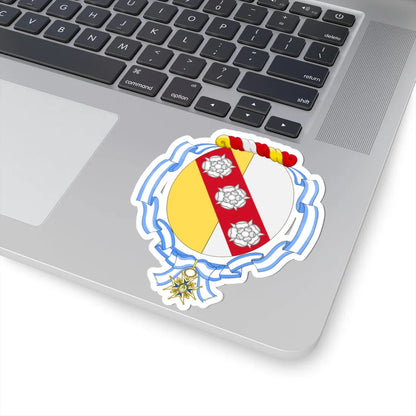 Coat of Arms of Luisa Fernanda Rudi (Spain) (Coat of Arms) STICKER Vinyl Kiss-Cut Decal - The Sticker Space