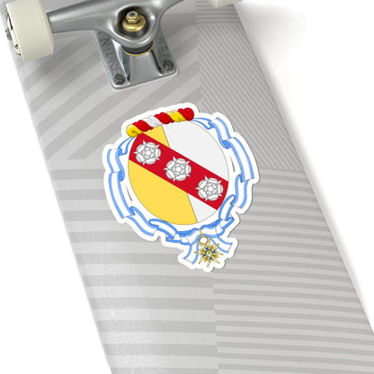 Coat of Arms of Luisa Fernanda Rudi (Spain) (Coat of Arms) STICKER Vinyl Kiss-Cut Decal - The Sticker Space