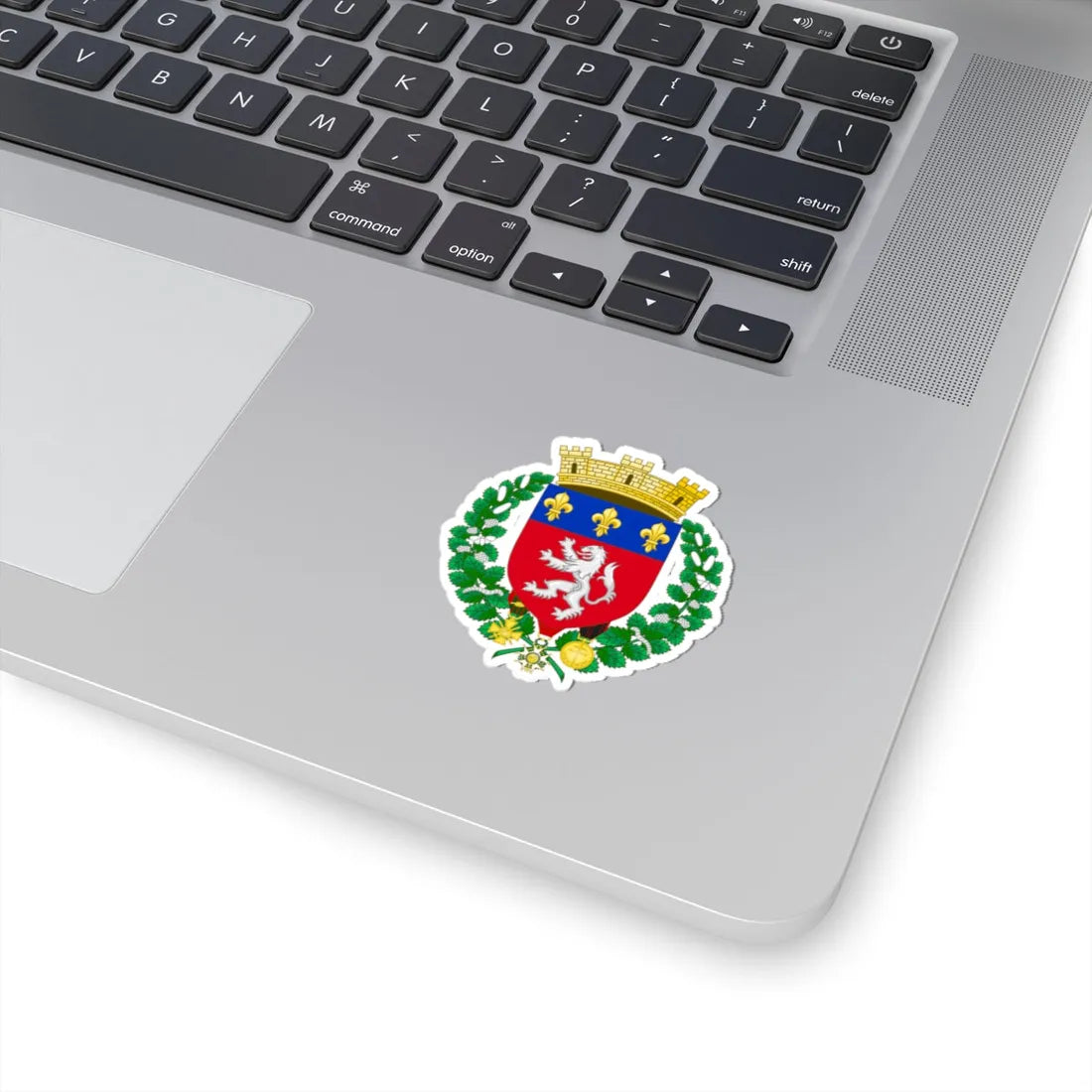 Coat of Arms of Lyon (Spain) (Coat of Arms) STICKER Vinyl Kiss-Cut Decal - The Sticker Space