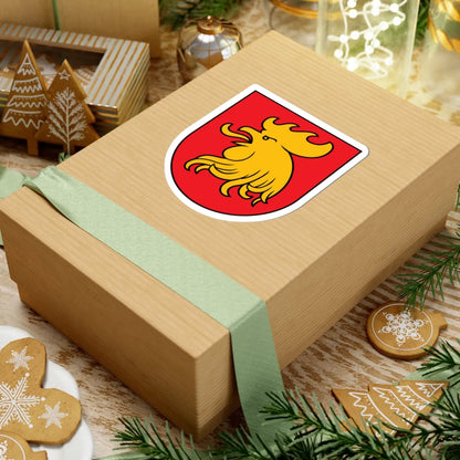 Coat of Arms of Madona (Latvia) (Coat of Arms) STICKER Vinyl Kiss-Cut Decal - The Sticker Space