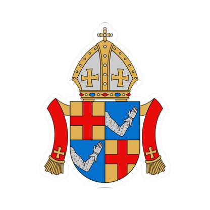 Coat of arms of Magnus Olai Tavast (Finland) (Coat of Arms) STICKER Vinyl Kiss-Cut Decal 2 Inch White - The Sticker Space