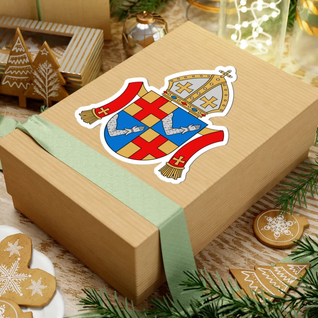 Coat of arms of Magnus Olai Tavast (Finland) (Coat of Arms) STICKER Vinyl Kiss-Cut Decal - The Sticker Space