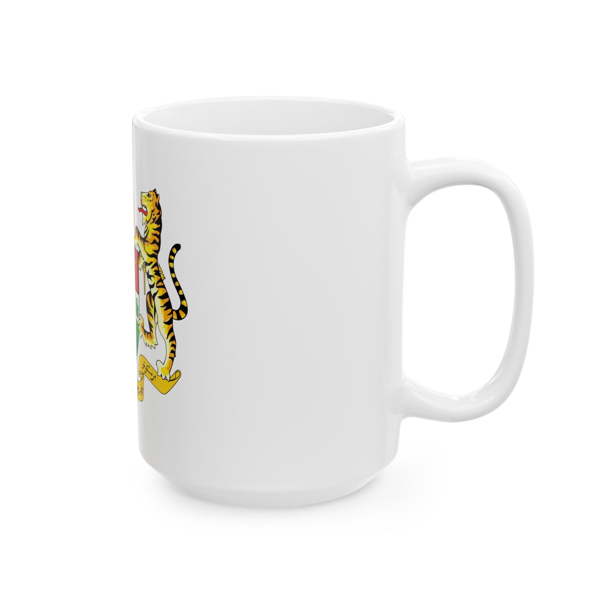 Coat of arms of Malaysia (1965-1973) - White Coffee Mug-The Sticker Space