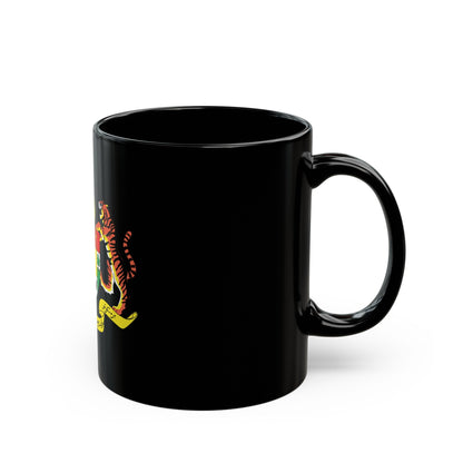 Coat of arms of Malaysia (1982-1988) - Black Coffee Mug-The Sticker Space