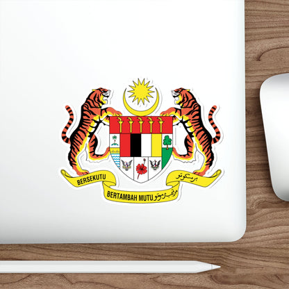 Coat of arms of Malaysia (1982-1988) STICKER Vinyl Die-Cut Decal-The Sticker Space