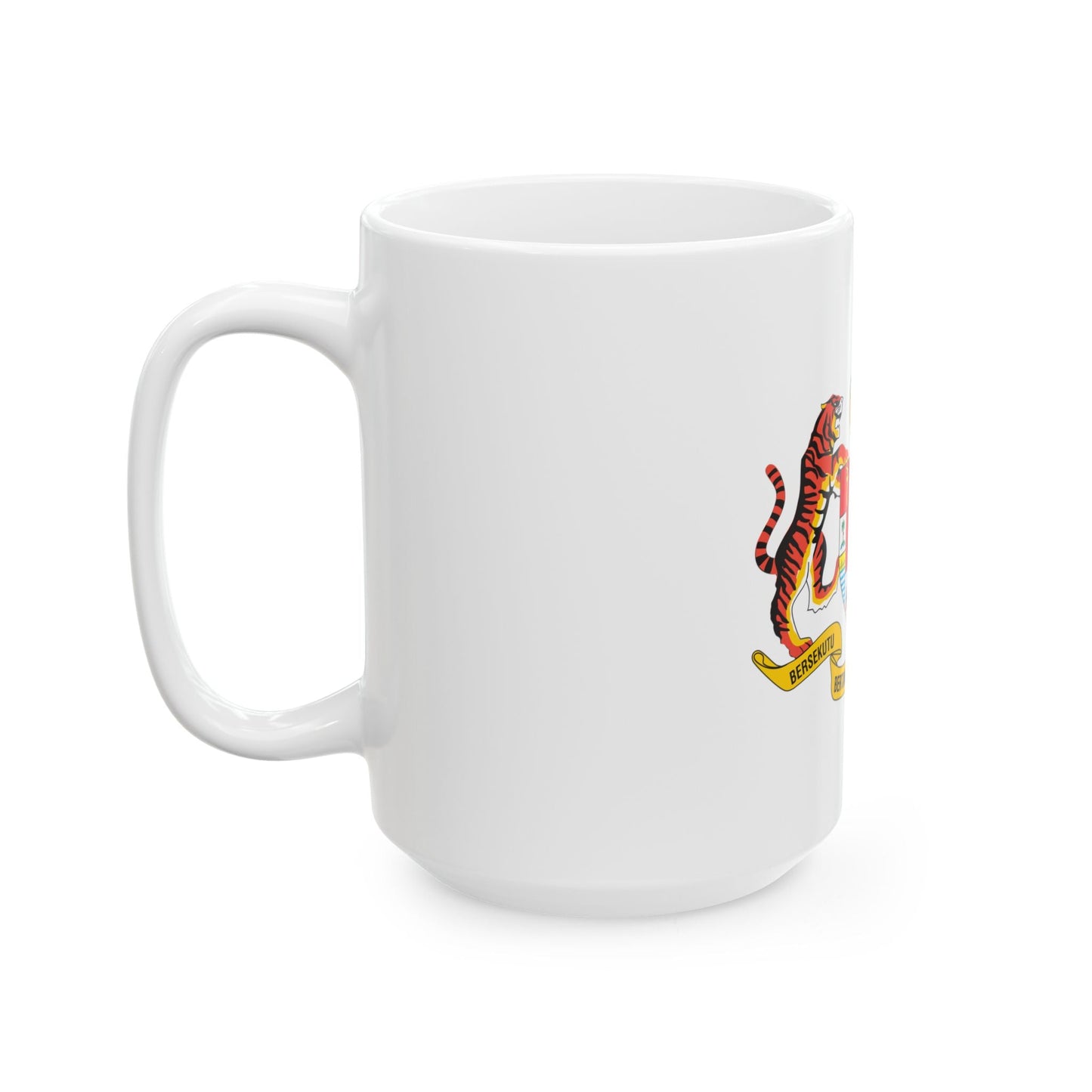 Coat of arms of Malaysia - White Coffee Mug