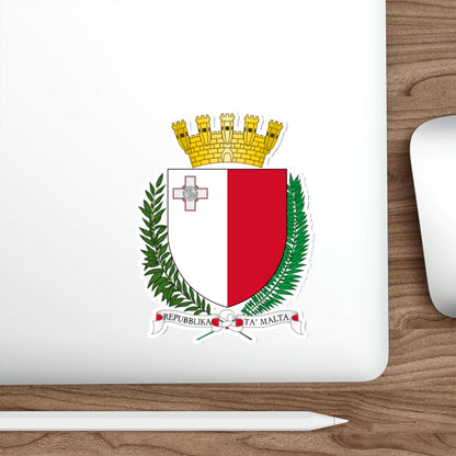 Coat of arms of Malta STICKER Vinyl Die-Cut Decal-The Sticker Space