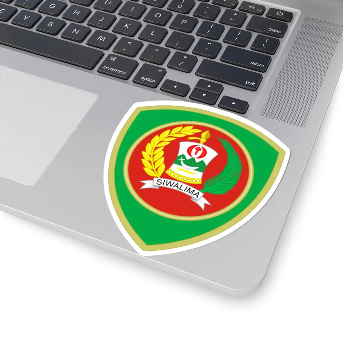 Coat of arms of Maluku (Indonesia) (Coat of Arms) STICKER Vinyl Kiss-Cut Decal - The Sticker Space