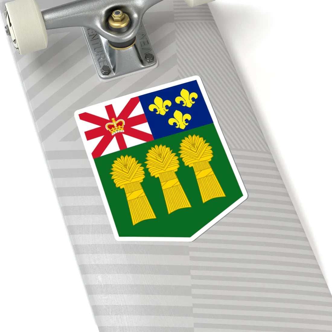 Coat of arms of Manitoba 1870-1905 (Canada) (Coat of Arms) STICKER Vinyl Kiss-Cut Decal - The Sticker Space