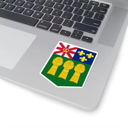 Coat of arms of Manitoba 1870-1905 (Canada) (Coat of Arms) STICKER Vinyl Kiss-Cut Decal - The Sticker Space