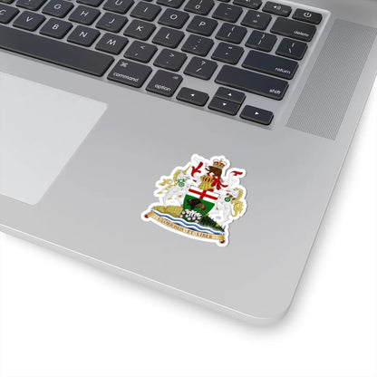 Coat of arms of Manitoba (Canada) (Coat of Arms) STICKER Vinyl Kiss-Cut Decal - The Sticker Space