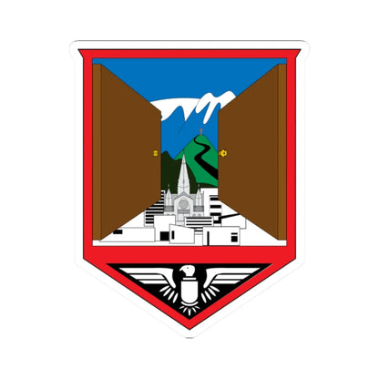 Coat of Arms of Manizales (Colombia) (Coat of Arms) STICKER Vinyl Kiss-Cut Decal 2 Inch White - The Sticker Space