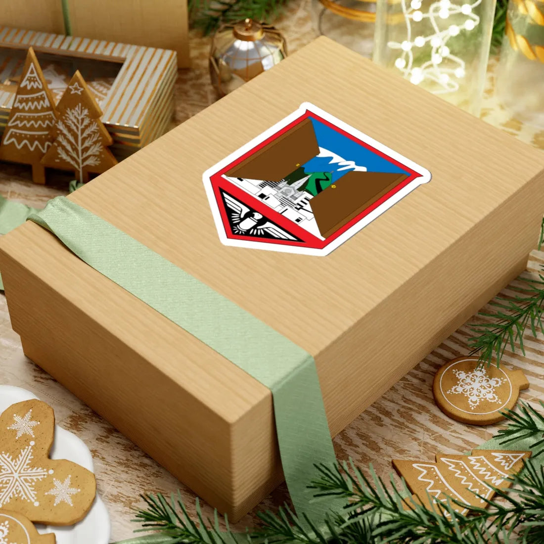 Coat of Arms of Manizales (Colombia) (Coat of Arms) STICKER Vinyl Kiss-Cut Decal - The Sticker Space