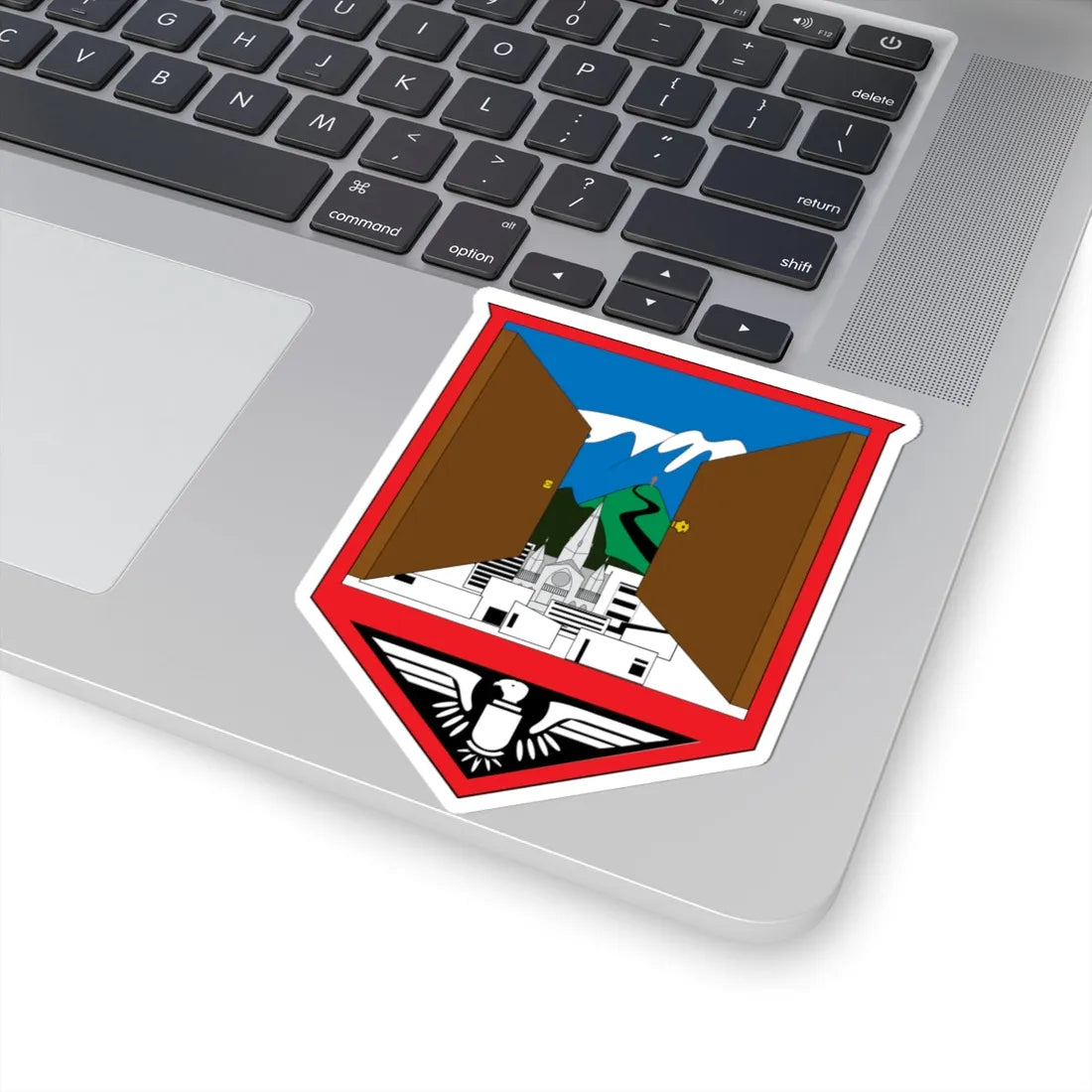 Coat of Arms of Manizales (Colombia) (Coat of Arms) STICKER Vinyl Kiss-Cut Decal - The Sticker Space