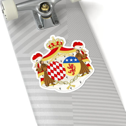 Coat of Arms of Maria Caroline Princess of Monaco (Spain) (Coat of Arms) STICKER Vinyl Kiss-Cut Decal - The Sticker Space