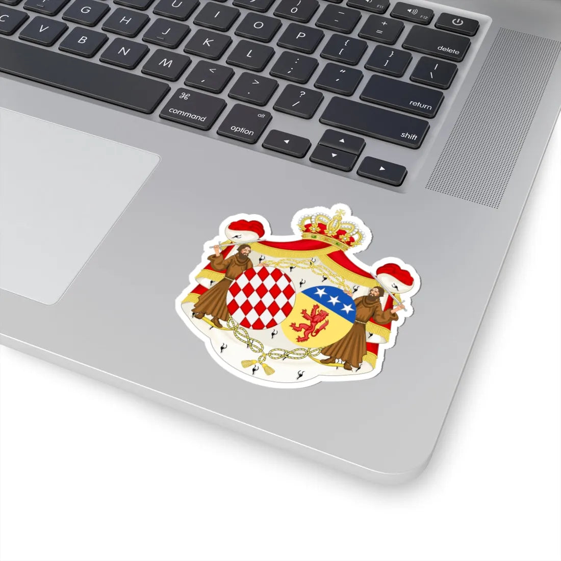Coat of Arms of Maria Caroline Princess of Monaco (Spain) (Coat of Arms) STICKER Vinyl Kiss-Cut Decal - The Sticker Space