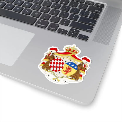 Coat of Arms of Maria Caroline Princess of Monaco (Spain) (Coat of Arms) STICKER Vinyl Kiss-Cut Decal - The Sticker Space