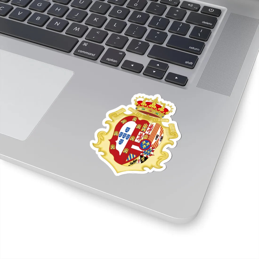 Coat of Arms of Mariana Victoria of Spain Queen of Portugal (Portugal) (Coat of Arms) STICKER Vinyl Kiss-Cut Decal - The Sticker Space