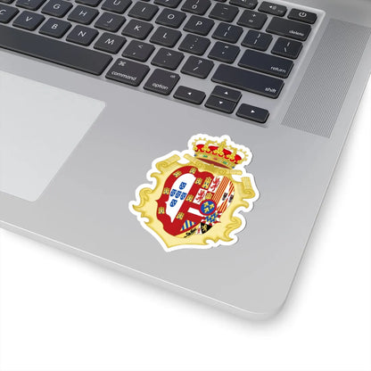 Coat of Arms of Mariana Victoria of Spain Queen of Portugal (Portugal) (Coat of Arms) STICKER Vinyl Kiss-Cut Decal - The Sticker Space