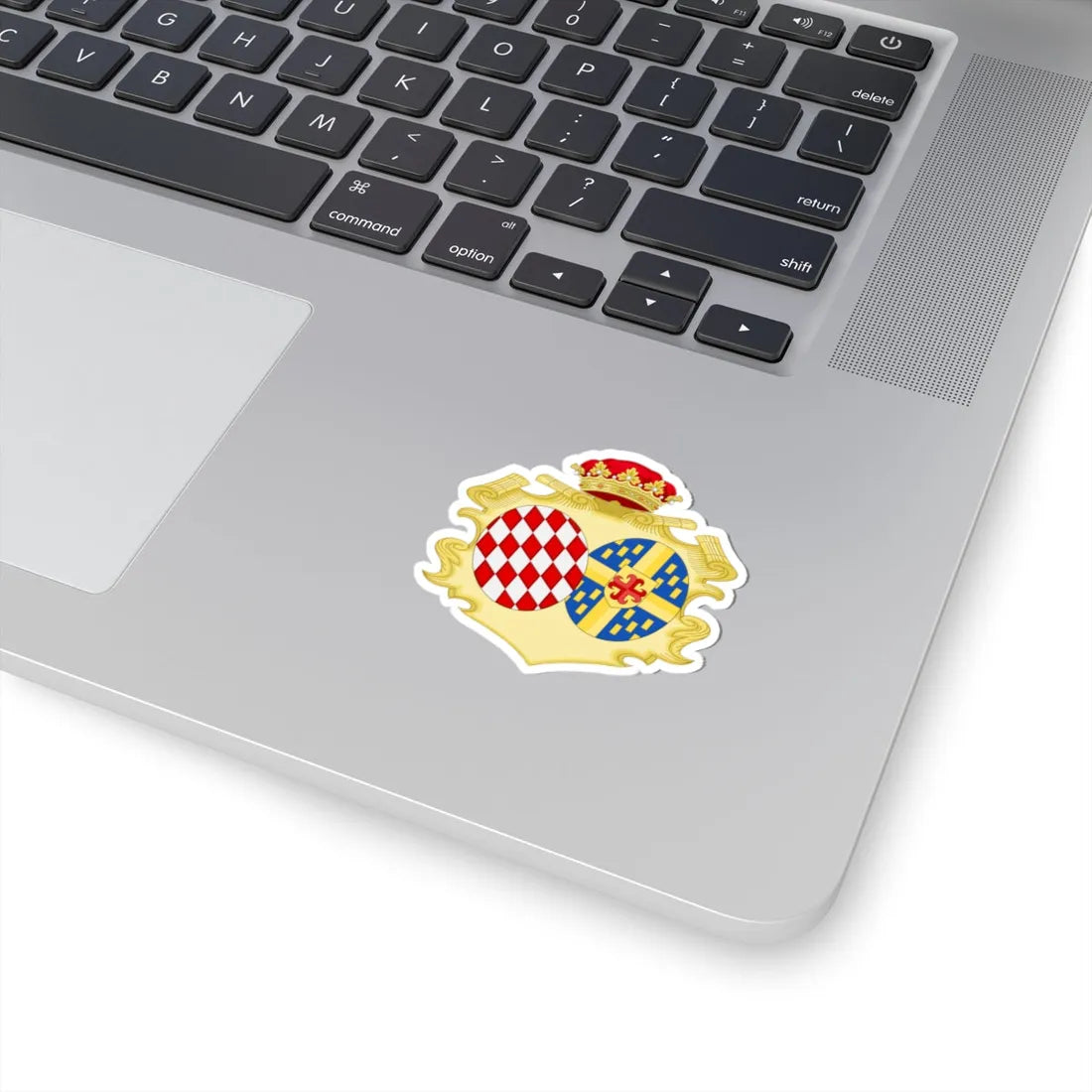 Coat of Arms of Marie Thérèse de Choiseul Princess of Monaco (Spain) (Coat of Arms) STICKER Vinyl Kiss-Cut Decal - The Sticker Space