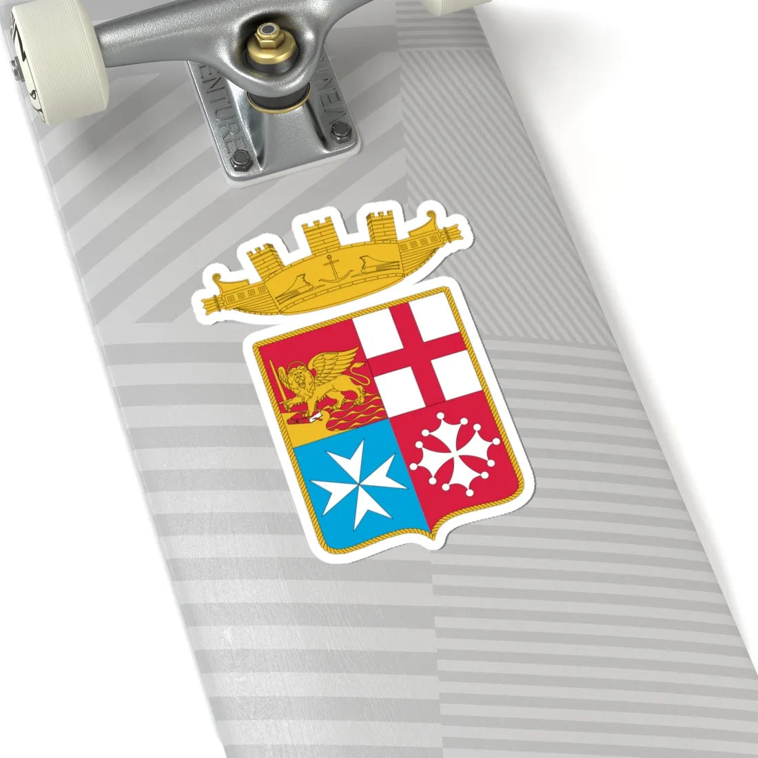 Coat of arms of Marina Militare (Italy) (Coat of Arms) STICKER Vinyl Kiss-Cut Decal - The Sticker Space