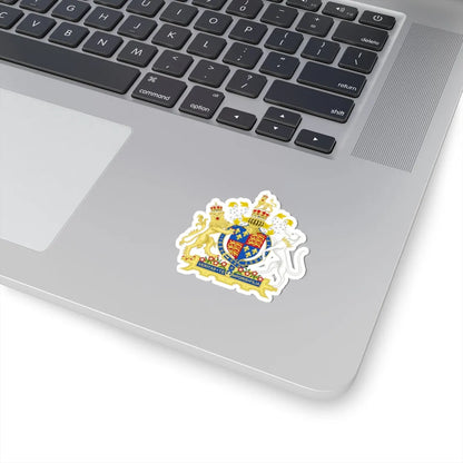 Coat of Arms of Mary I of England 1553-1558 Variant 2 Motto 1 (England) (Coat of Arms) STICKER Vinyl Kiss-Cut Decal - The Sticker Space