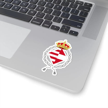 Coat of Arms of Mary of Austria as Dowager Queen of Hungary (Netherlands) (Coat of Arms) STICKER Vinyl Kiss-Cut Decal - The Sticker Space