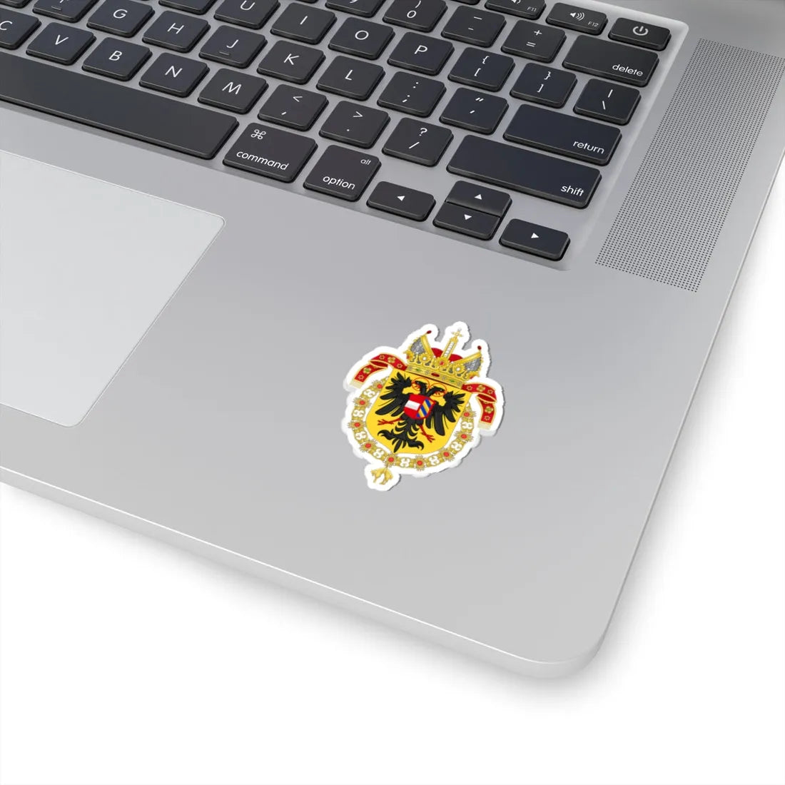 Coat of Arms of Maximilian II Holy Roman Emperor-Or shield variant (Austria) (Coat of Arms) STICKER Vinyl Kiss-Cut Decal - The Sticker Space
