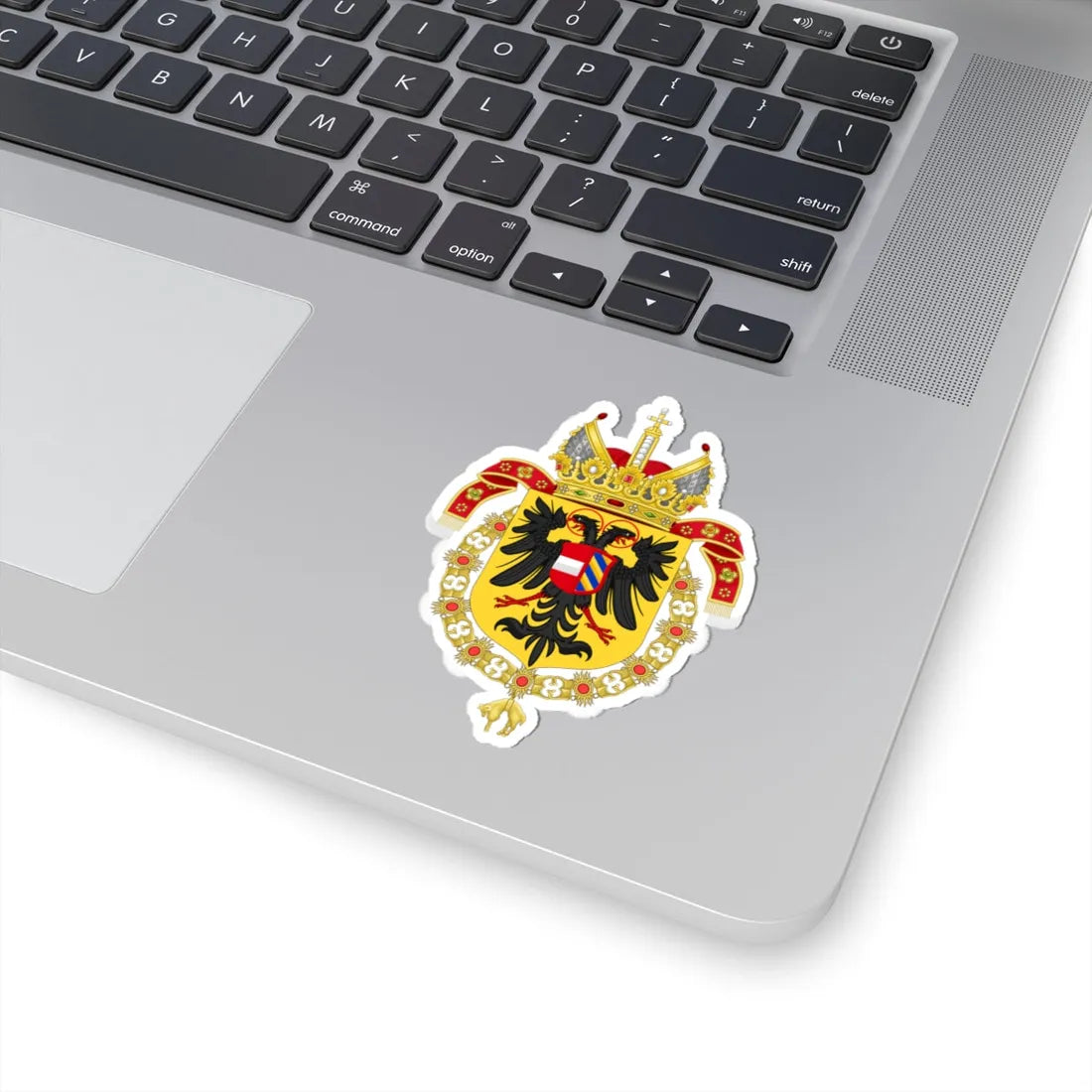Coat of Arms of Maximilian II Holy Roman Emperor-Or shield variant (Austria) (Coat of Arms) STICKER Vinyl Kiss-Cut Decal - The Sticker Space