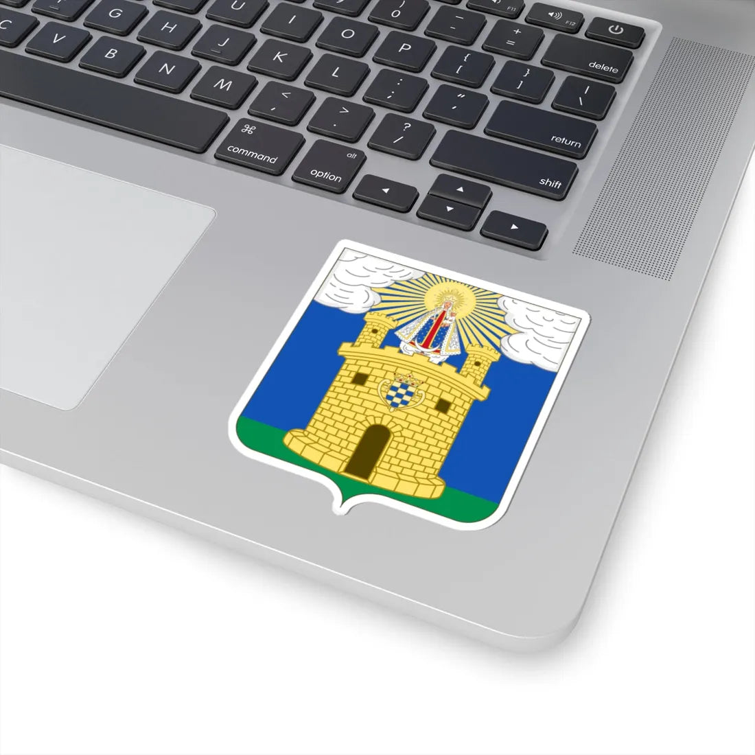 Coat of Arms of Medellin (Colombia) (Coat of Arms) STICKER Vinyl Kiss-Cut Decal - The Sticker Space