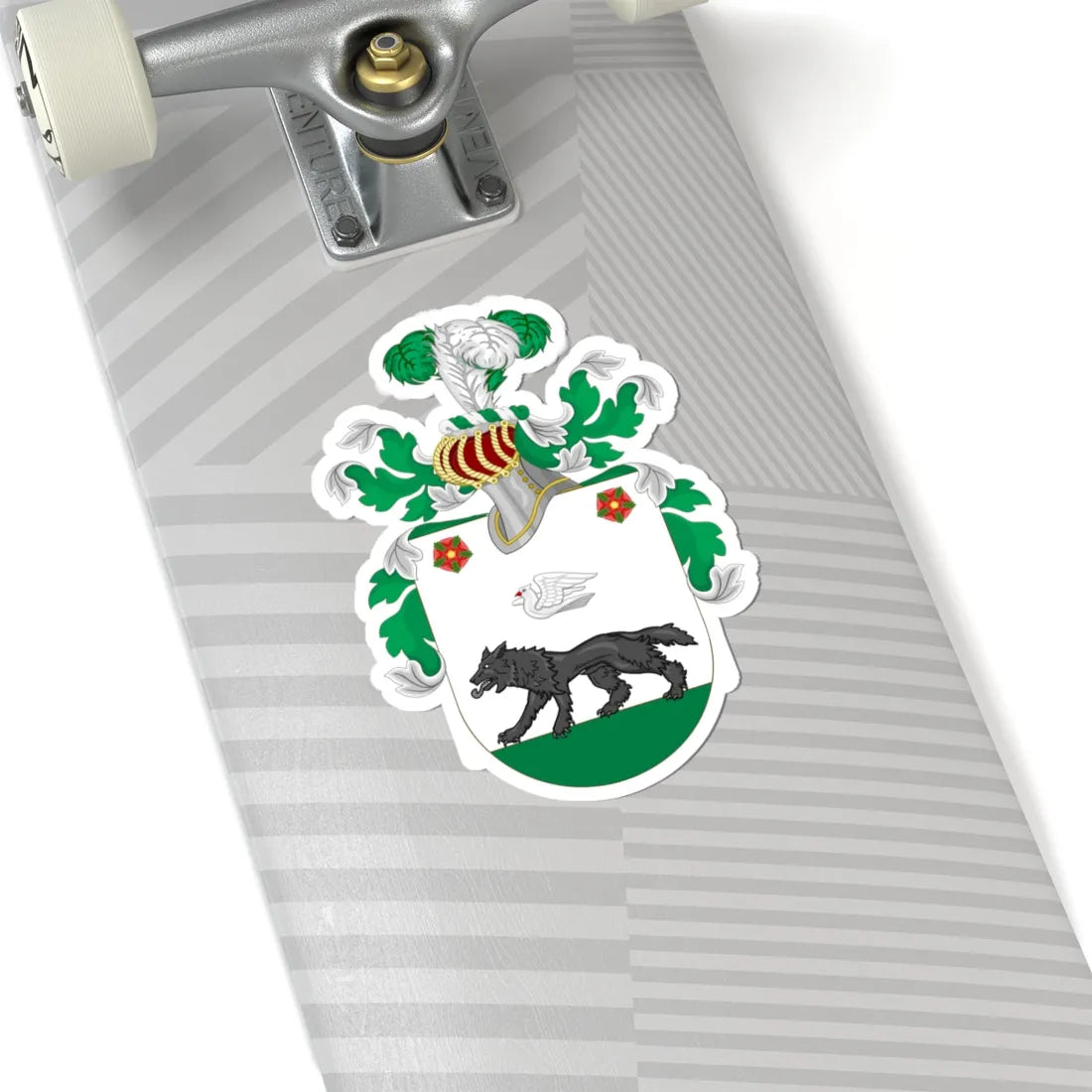 Coat of Arms of Merlo (Argentina) (Coat of Arms) STICKER Vinyl Kiss-Cut Decal - The Sticker Space