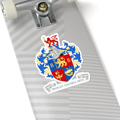 Coat of arms of Metropolitan Borough of Bermondsey (England) (Coat of Arms) STICKER Vinyl Kiss-Cut Decal - The Sticker Space