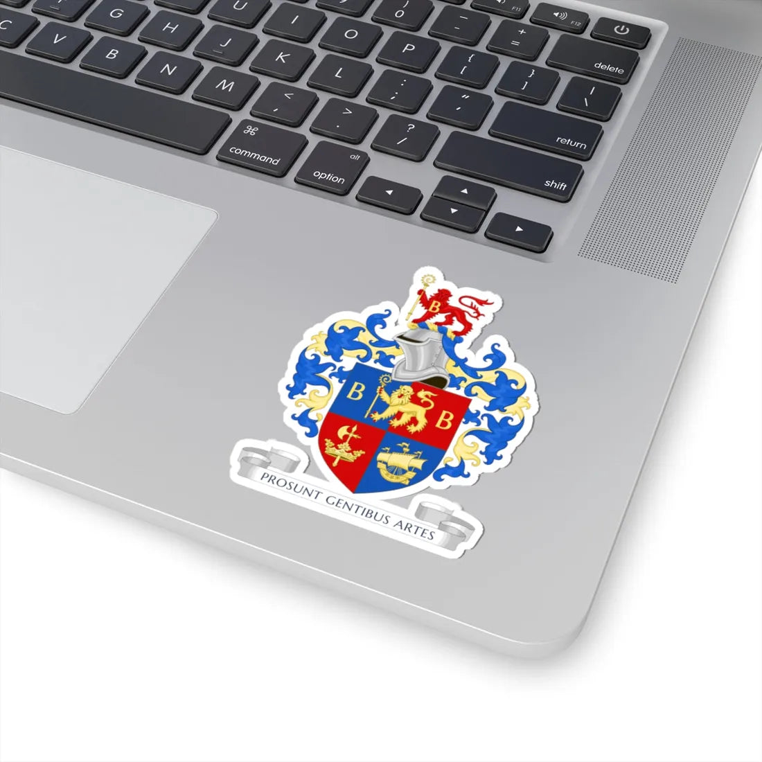 Coat of arms of Metropolitan Borough of Bermondsey (England) (Coat of Arms) STICKER Vinyl Kiss-Cut Decal - The Sticker Space