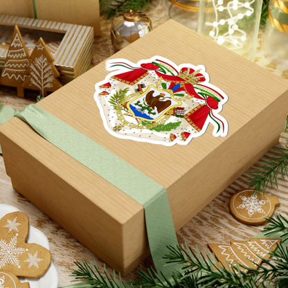 Coat of arms of Mexico 1821-1823 (Mexico) (Coat of Arms) STICKER Vinyl Kiss-Cut Decal - The Sticker Space