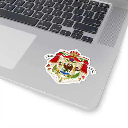 Coat of arms of Mexico 1821-1823 (Mexico) (Coat of Arms) STICKER Vinyl Kiss-Cut Decal - The Sticker Space